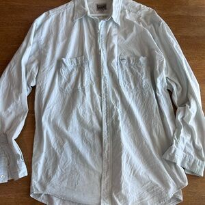 Vintage Guess chambray button-up shirt, size XL - Beautiful, Vintage, Western
